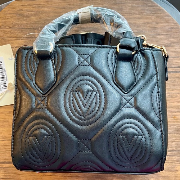 Valentino Orlandi Handbags - Valentino Orlandi Black Mini Bag with Quilted Design